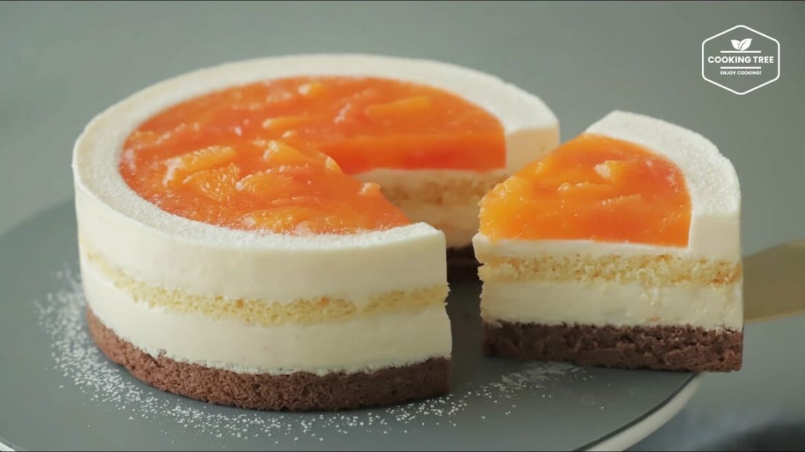 Orangen-Käsekuchen