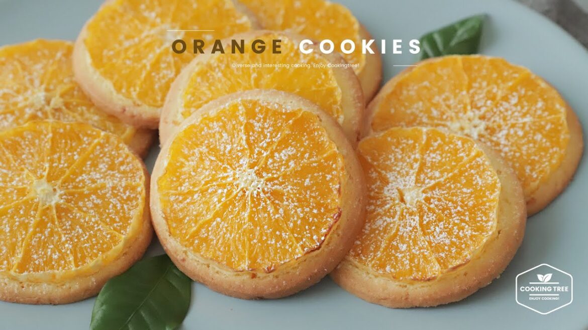 Echte Orangenkekse