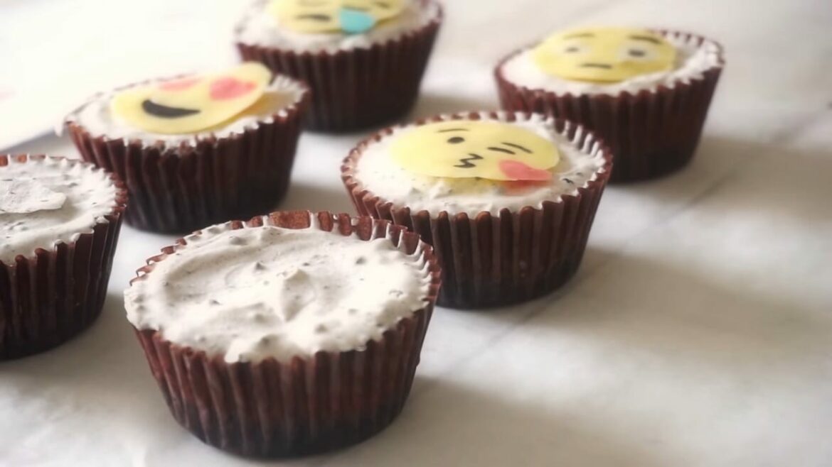 Emoji-Oreo-Frischkäse-Muffins