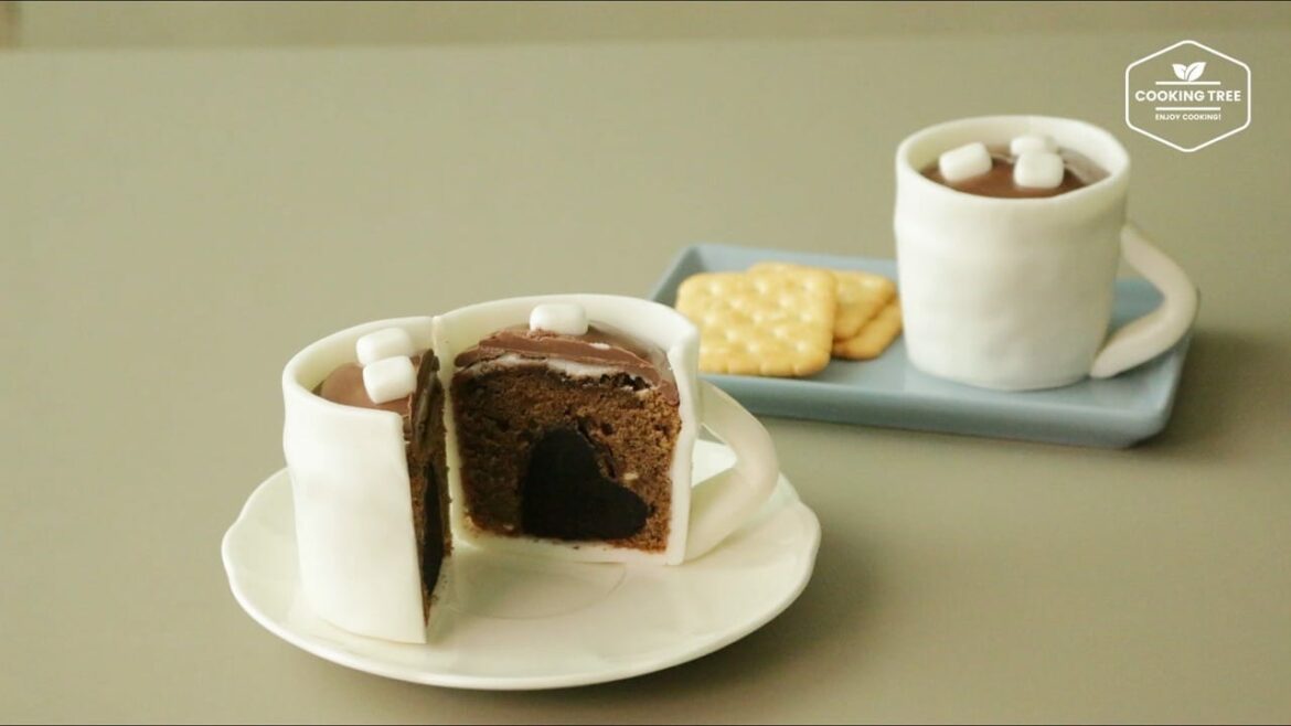 Teetassen-Kuchen-Kaffee-Muffins