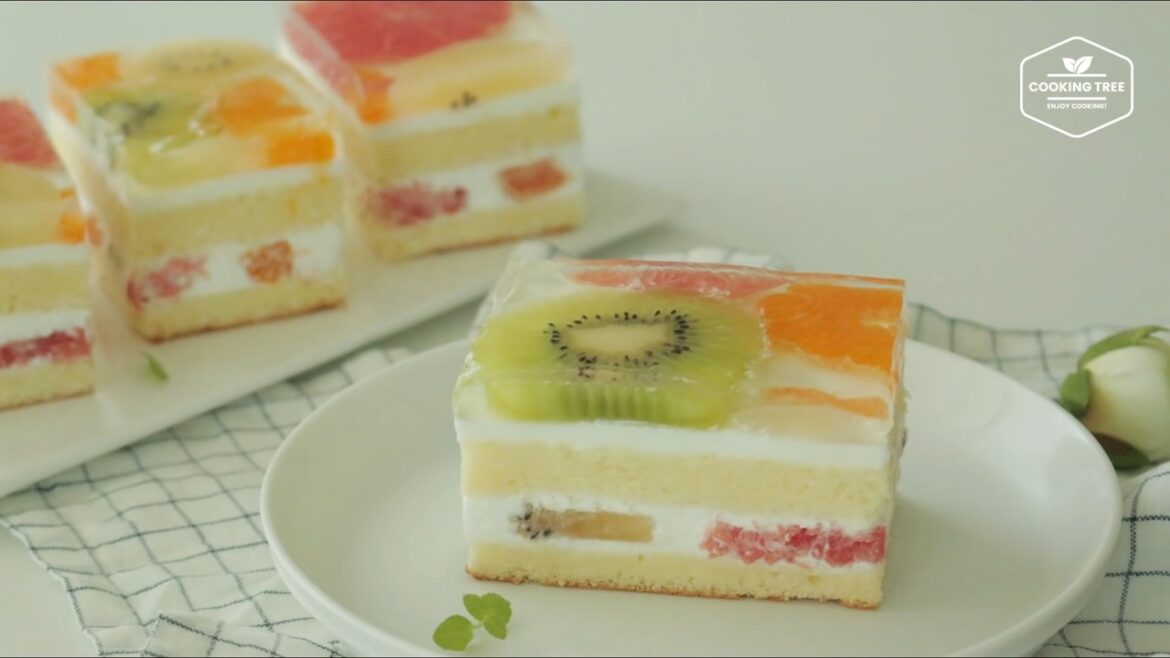 Fruchtgelee-Kuchen