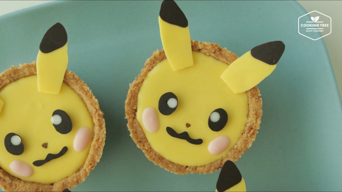 Pikachu Bananencreme-Tarte