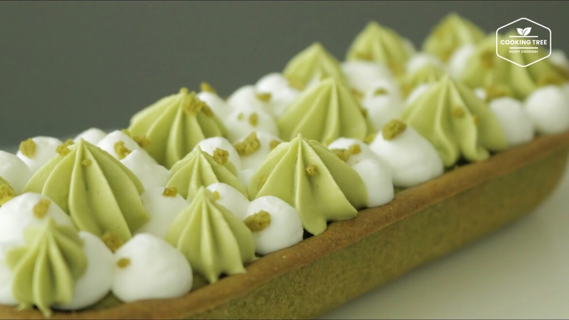 Grüner Tee (Matcha) Käsetarte