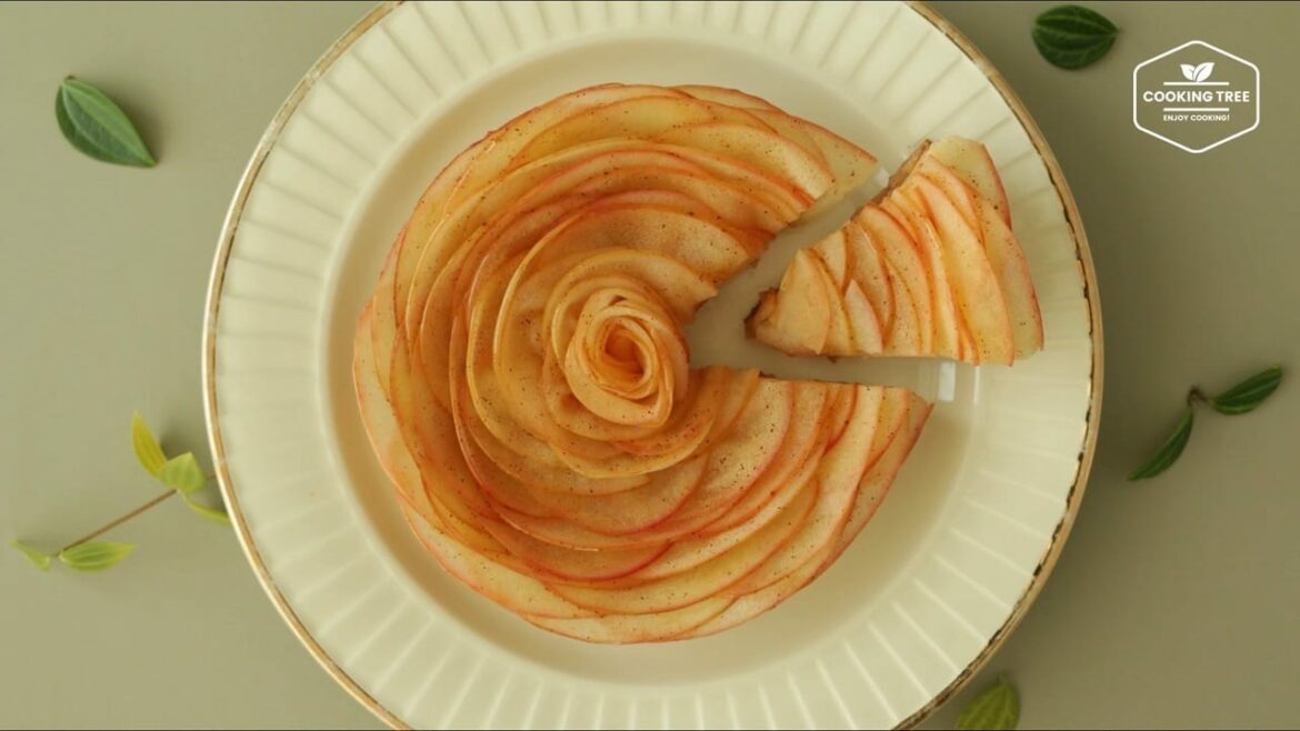Rose-Apfel-Tarte
