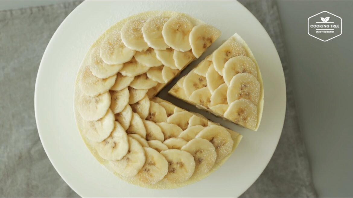 Kokos-Bananen-Mousse-Kuchen