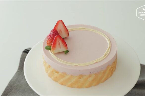 Rezept für doppelten Pfirsich-Käsekuchen