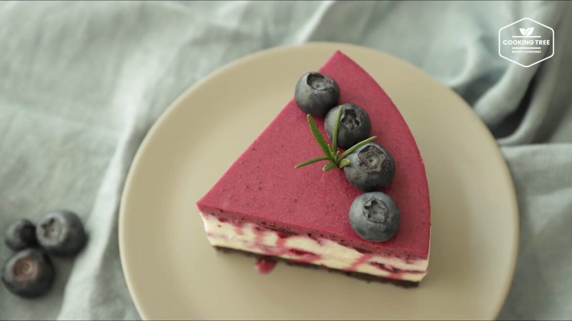 Blaubeer-Käsekuchen ohne Backen