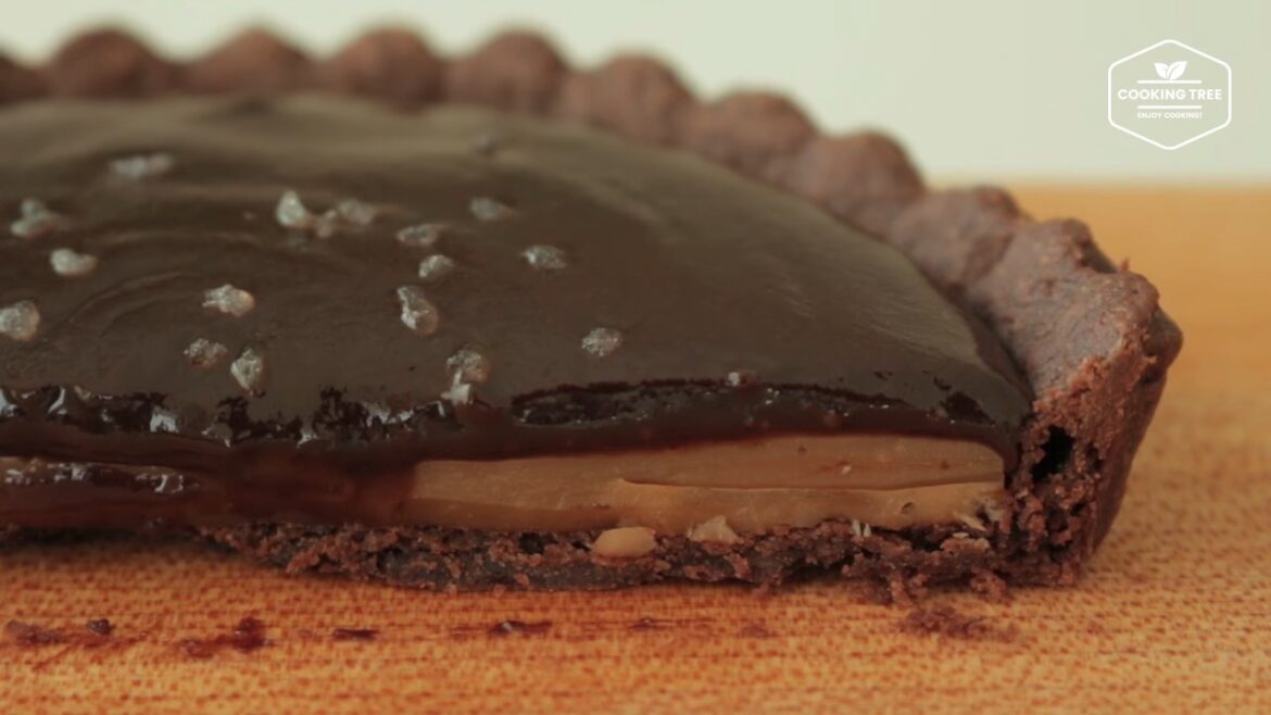 Schokoladen-Karamell-Tarte