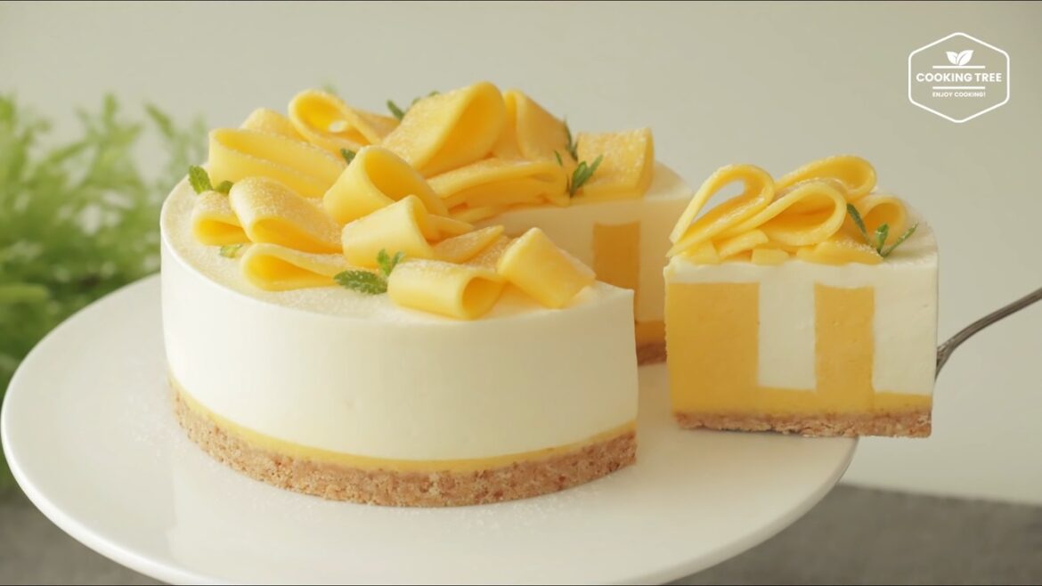 Mango-Käsekuchen ohne Backen