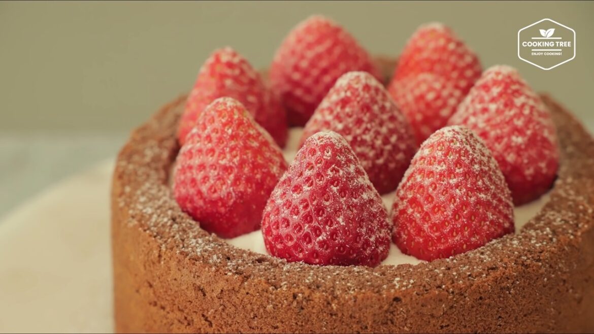 Erdbeer-Schoko-Kuchen