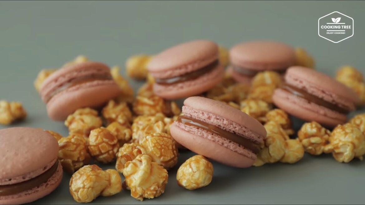 Karamell-Macaron