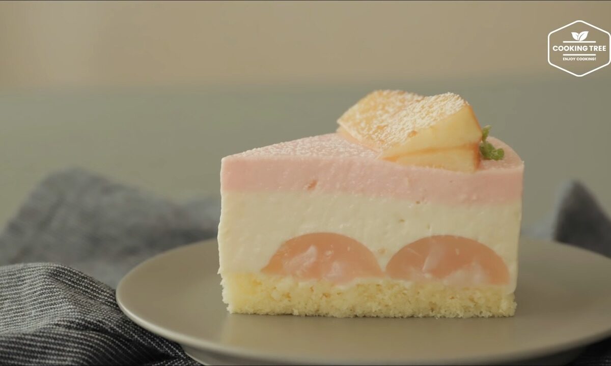 Pfirsich-Käsekuchen