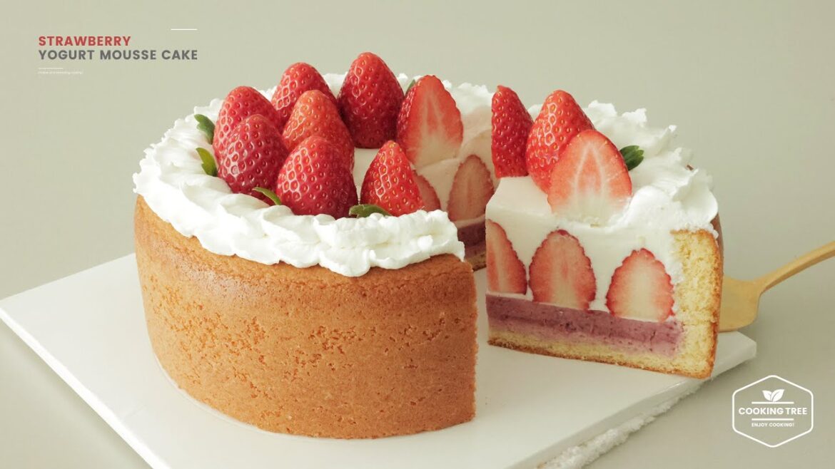 Erdbeer-Joghurt-Mousse-Kuchen