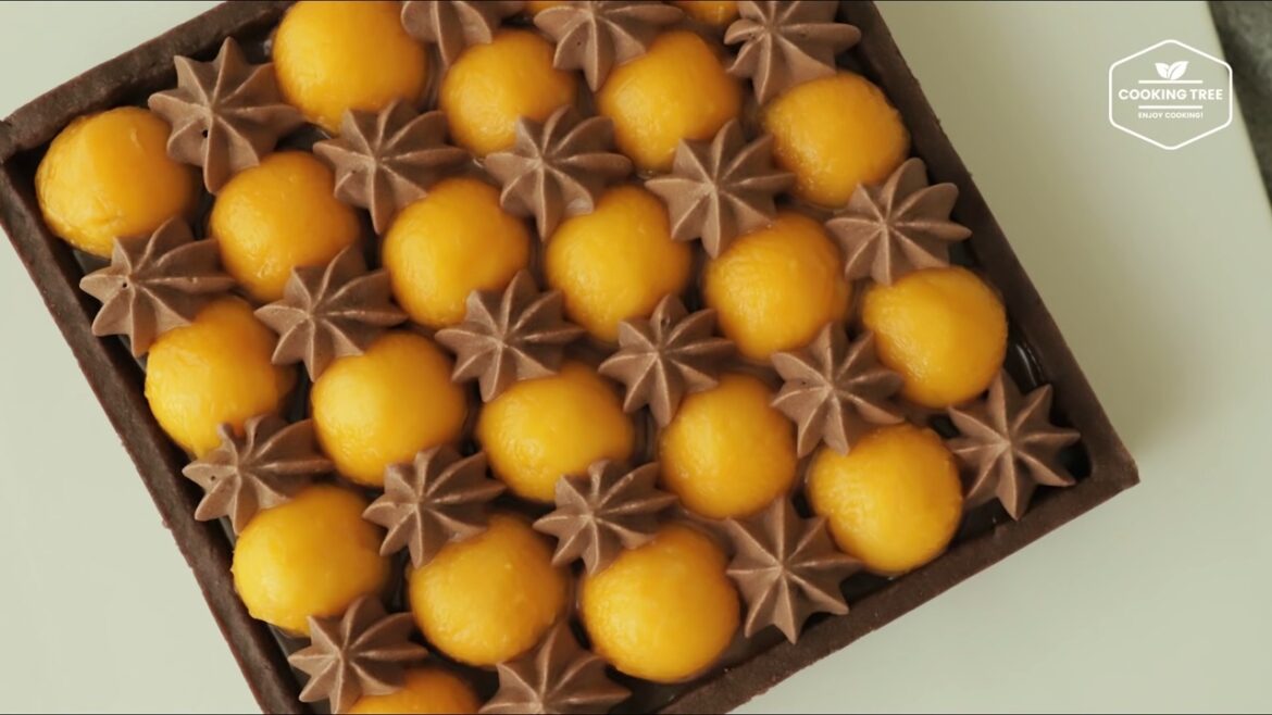 Mango-Schokoladen-Tarte