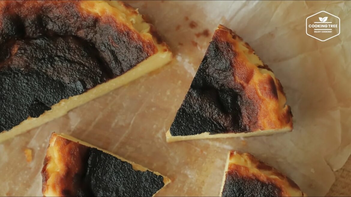 Baskischer verbrannter Käsekuchen