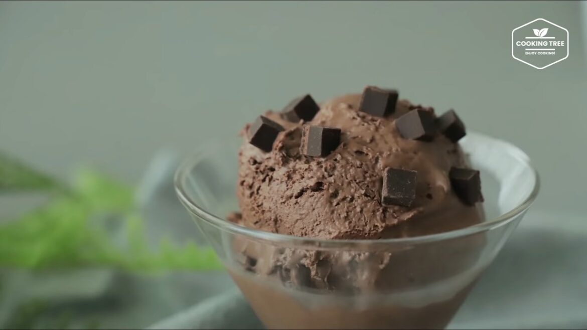 Schokoladensplitter-Eis