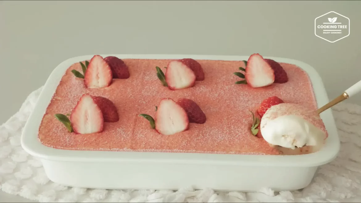 Erdbeer-Tiramisu + Löffelbiskuits