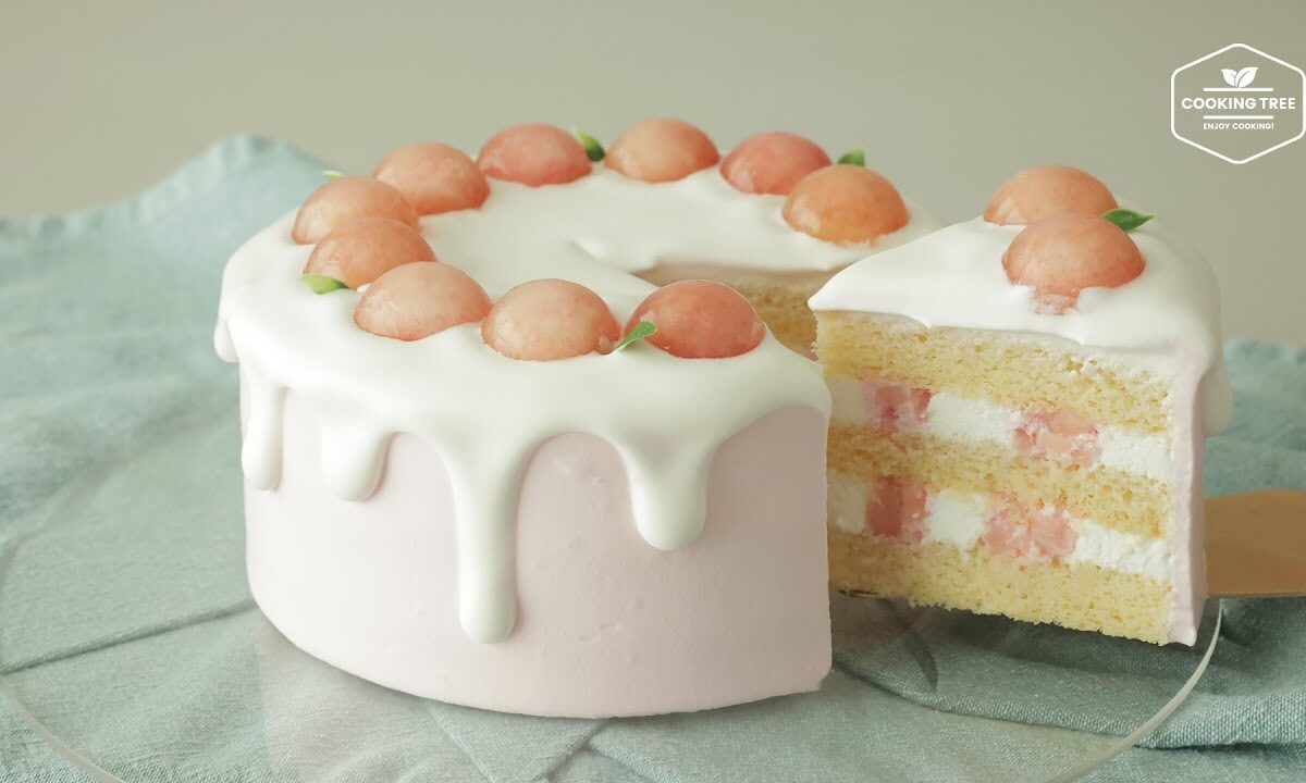 Pfirsichkuchen